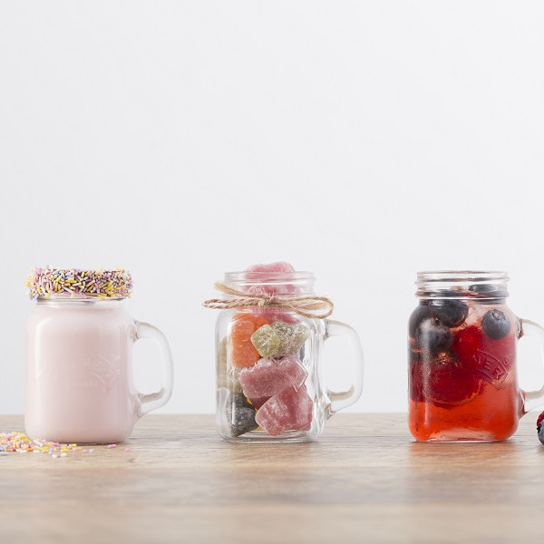 Банка с ручкой и крышкой 140мл Kilner K_0025.764V