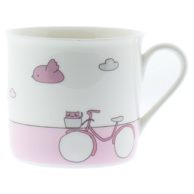 Набор посуды детской "Pink Bike" Sambonet Bimbo 59010-27