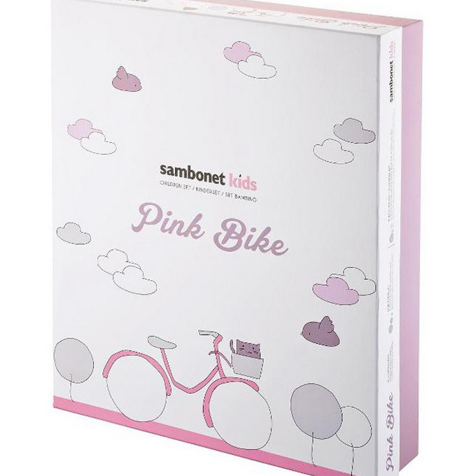 Набор посуды детской "Pink Bike" Sambonet Bimbo 59010-27