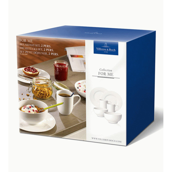 Набор посуды Villeroy and Boch For Me 10-4153-7041 6пр.