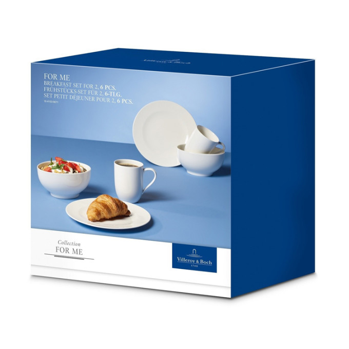 Набор для завтрака Villeroy and Boch For Me 10-4153-9071 6пр.
