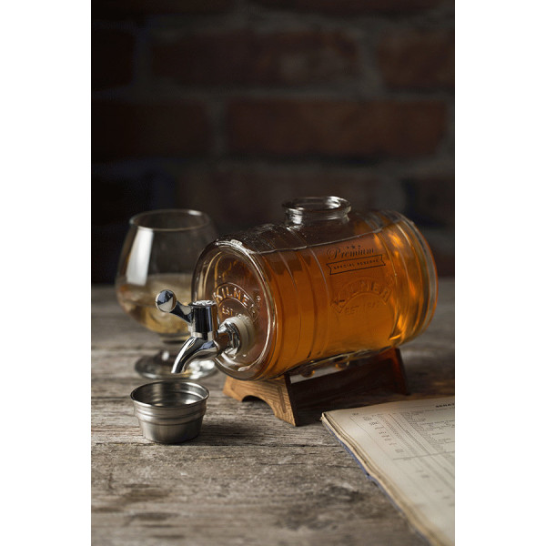 Диспенсер для напитков Barrel на подставке Kilner K_0025.793V 1 л