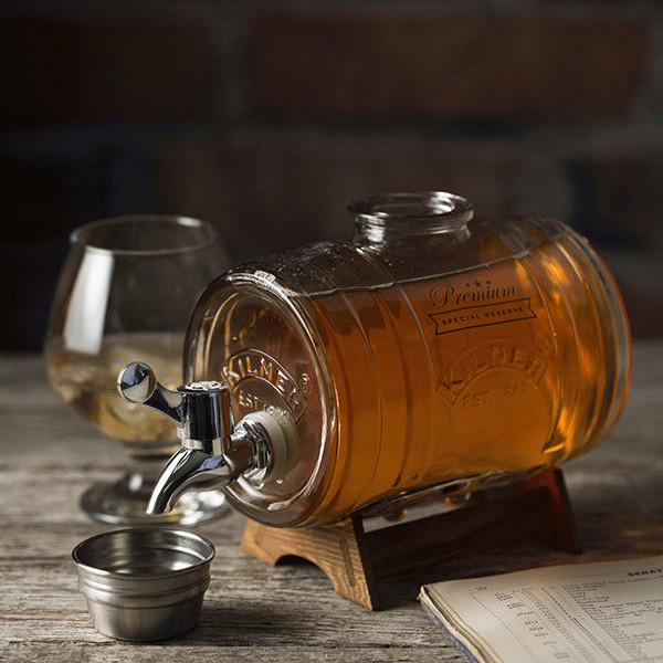 Диспенсер для напитков Barrel на подставке Kilner K_0025.793V 1 л