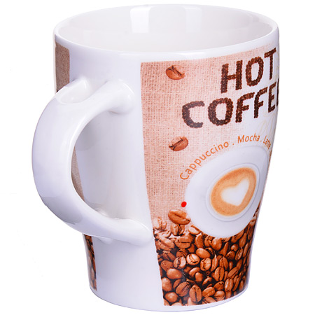 Кружка с ложкой "Coffee" Loraine LR 28467