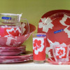 Столовый сервиз Takume rouge Luminarc J2055 45 пр