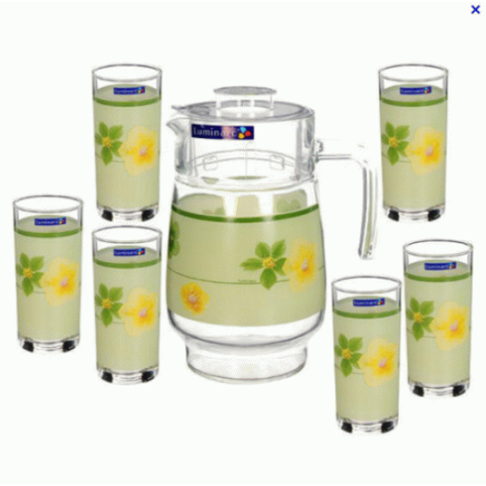 Набор кувшин + стаканы Luminarc Poeme Anis D2766