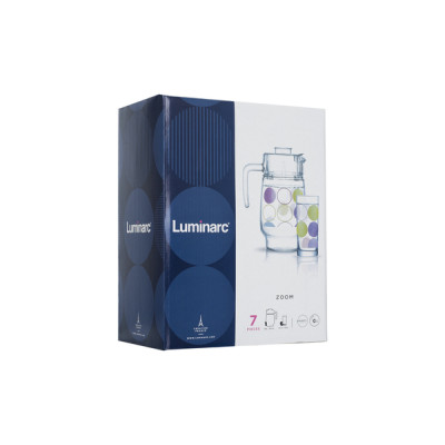 Набор кувшин + стаканы Luminarc Zoom N3938