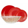 Столовый сервиз Luminarc Flowerfield Red H2485 19 пр