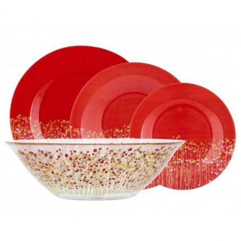 Столовый сервиз Luminarc Flowerfield Red H2485 19 пр