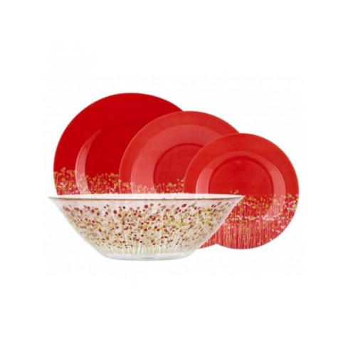 Столовый сервиз Luminarc Flowerfield Red H2485 19 пр