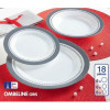 Столовый сервиз Luminarc Ombelline Gris L0743 18 пр
