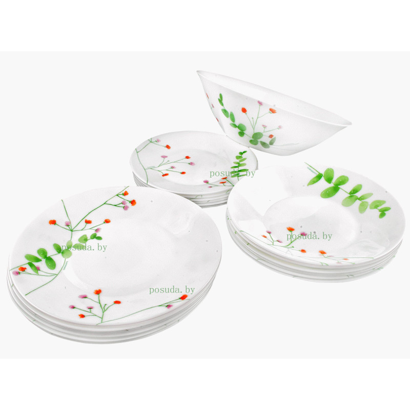 Столовый сервиз Luminarc Essense Spring Blossom J2969 19 пр