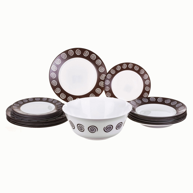 Столовый сервиз Luminarc Sirocco Brown N4867 19 пр