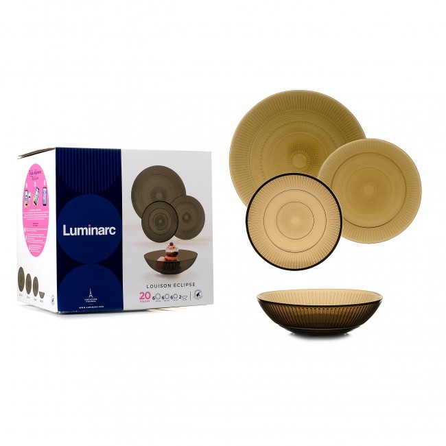 Столовый сервиз Luminarc Louison Eclipse N8081 20 пр