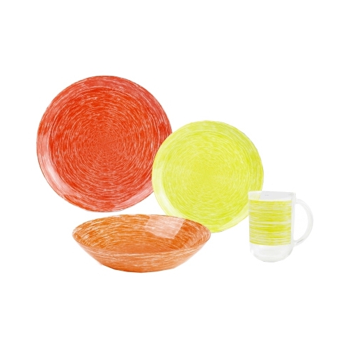 Столовый сервиз Luminarc Brashmania Mix and Match P1403 24 пр