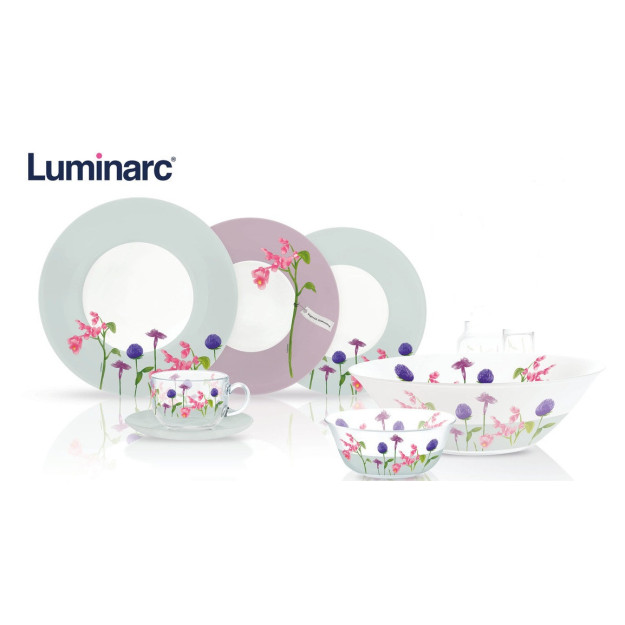 Столовый сервиз Luminarc Rozana Begonia N3671 30 пр