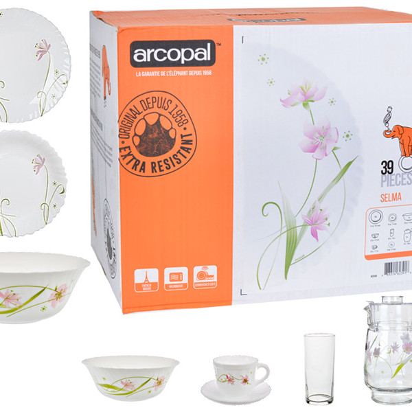 Столовый сервиз Luminarc Arcopal Selma N2558 38 пр