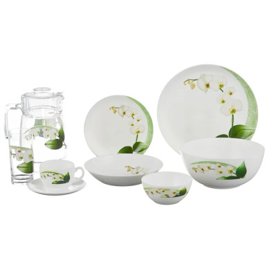 Столовый сервиз Luminarc White Orchid N9430 44 пр