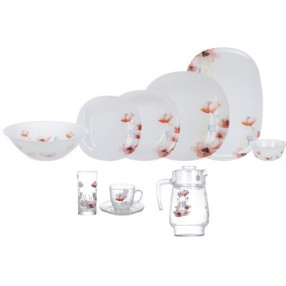 Столовый сервиз Luminarc Carine Florenza White N2214 46 пр
