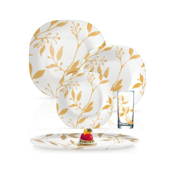 Столовый сервиз Luminarc Etude Gold N2781 46 пр