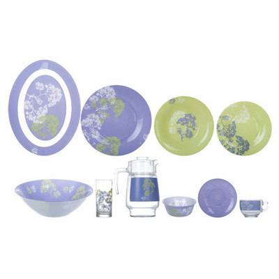 Столовый сервиз Luminarc Purple Mix & Match N4799 46 пр