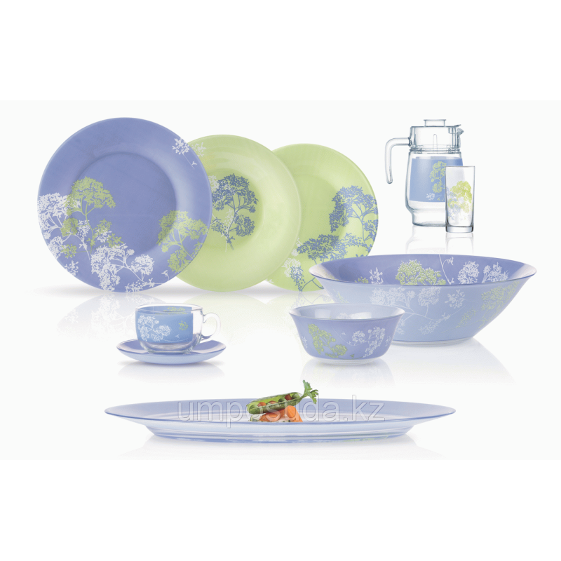 Столовый сервиз Luminarc Purple Mix & Match N4799 46 пр