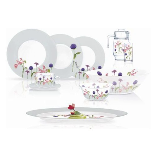 Столовый сервиз Luminarc Rozana Trefle N2171 46 пр
