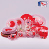 Столовый сервиз Luminarc Red Orchis J0417 58 пр