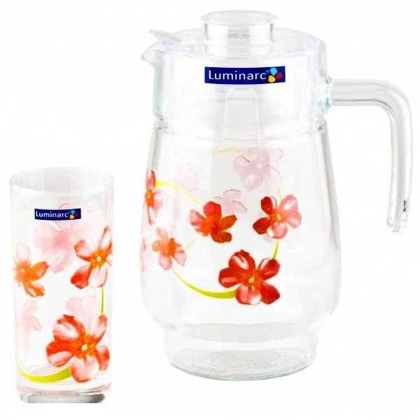 Набор кувшин + стаканы Luminarc Sweet Impression L2218