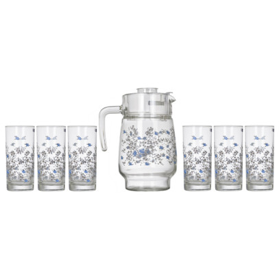 Набор кувшин + стаканы Luminarc Arcopal Romantique N3217