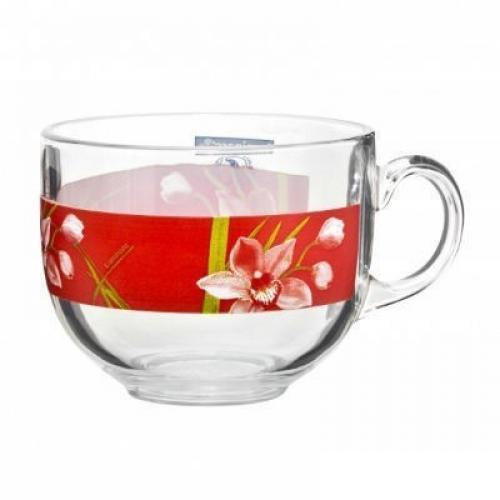 Бульонница Luminarc Jumbo Red Orchis J8766 0,5 л