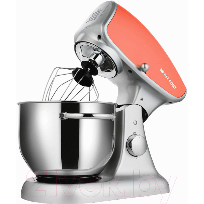 Миксер стационарный Kitfort KT-1336-6 (коралловый)