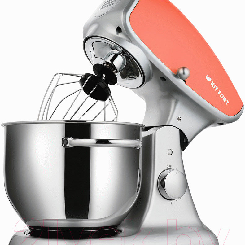 Миксер стационарный Kitfort KT-1336-6 (коралловый)