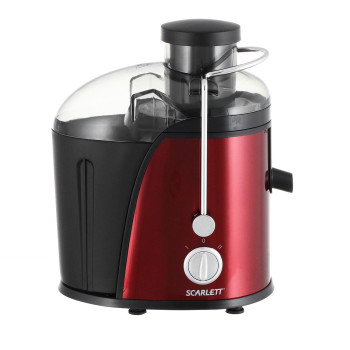 Соковыжималка Scarlett SC-JE50S15 (бордовый/нержавеющая сталь)