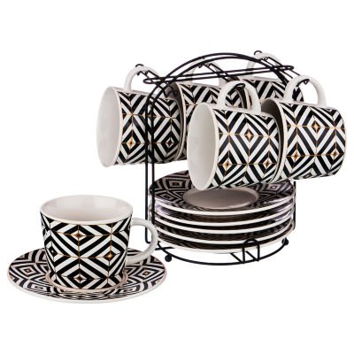Сервиз чайный Lefard "BLACK & WHITE" 155-262