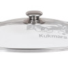 Крышка стеклянная квадратная Kukmara с26-2т112 26 см