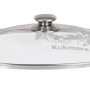 Крышка стеклянная квадратная Kukmara с28-2т112 28 см
