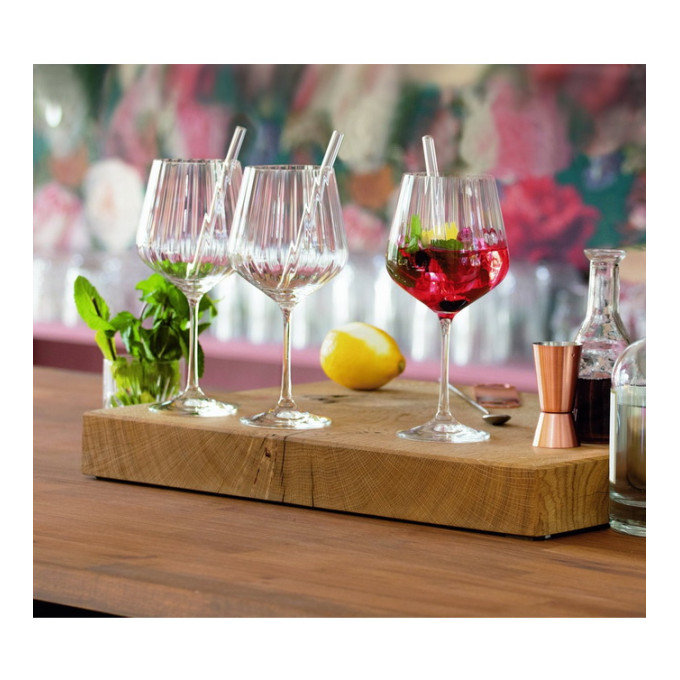 Набор бокалов для джина с трубочками Nachtmann Gin&Tonic 103143 4 шт