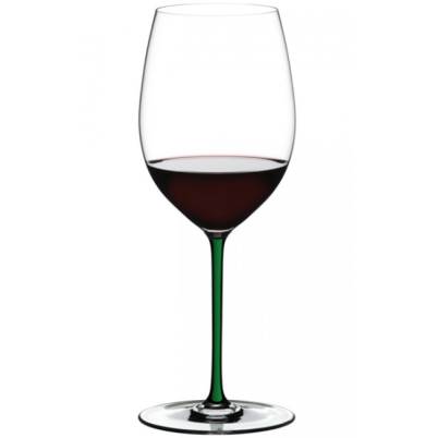 Бокал для вина Riedel Cabernet/Merlot Fatto a Mano зеленый