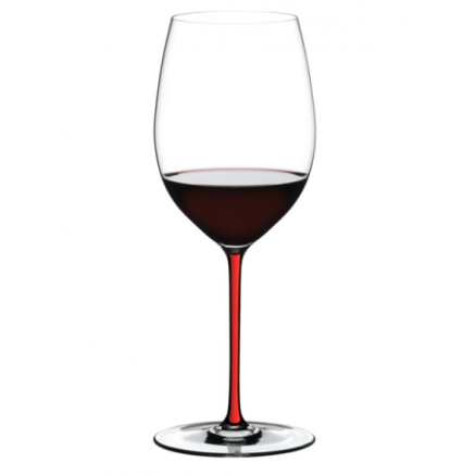 Бокал для вина Riedel Cabernet/Merlot Fatto a Mano красный