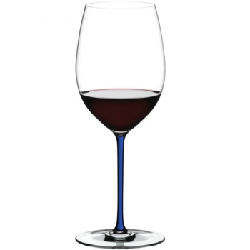 Бокал для вина Riedel Cabernet/Merlot Fatto a Mano синий
