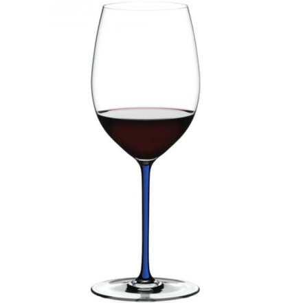 Бокал для вина Riedel Cabernet/Merlot Fatto a Mano синий