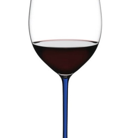 Бокал для вина Riedel Cabernet/Merlot Fatto a Mano синий