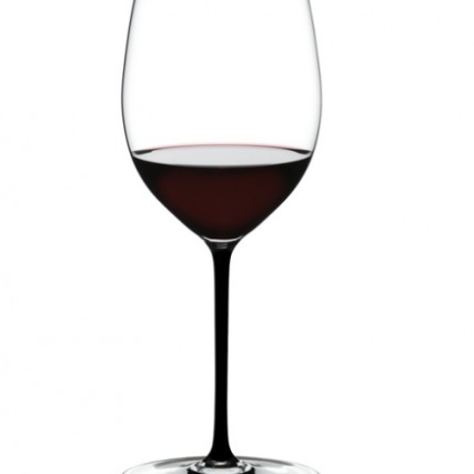 Бокал для вина Riedel Cabernet/Merlot Fatto a Mano черный