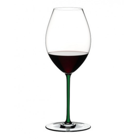 Бокал для вина Riedel Old World Syrah Fatto a Mano зеленый