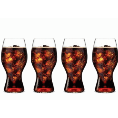 Набор стаканов для Coca-Cola Riedel O Wine Tumbler 4 шт