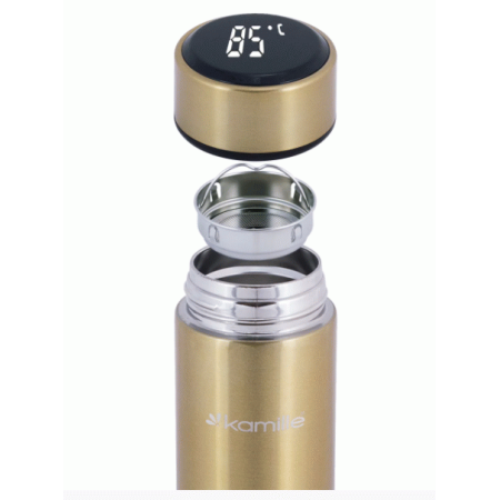Термос с датчиком температуры Kamille KM-2036 0,4 л