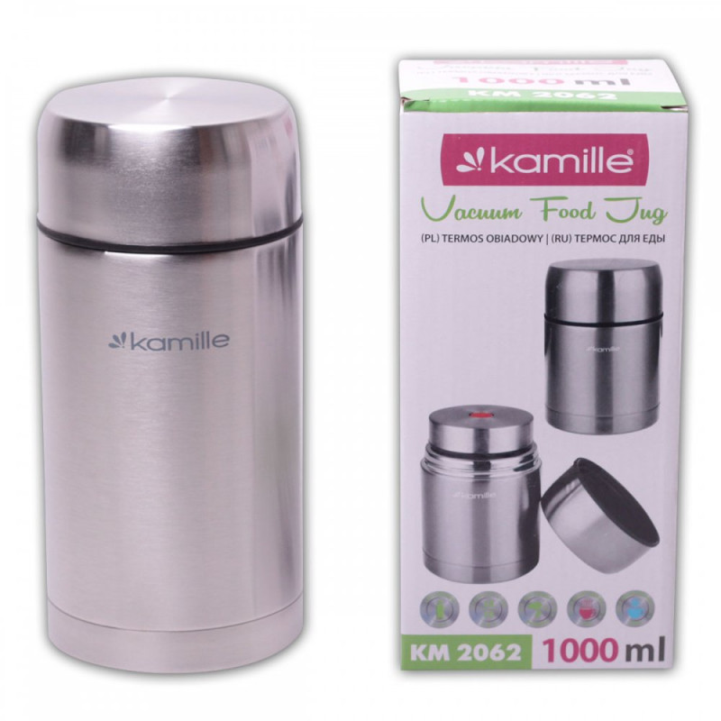 Термос пищевой Kamille KM-2062 1 л