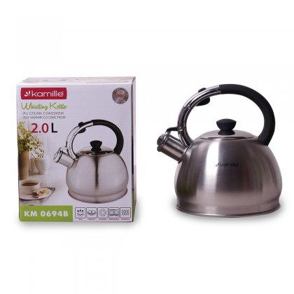 Чайник металлический Kamille KM-0694BN 2 л