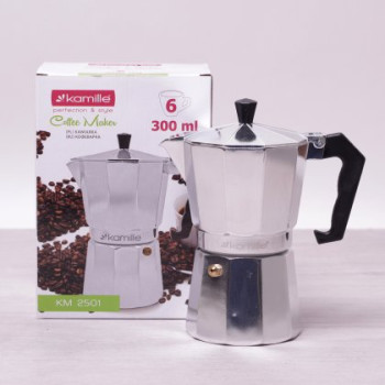 Гейзерная кофеварка Kamille KM-2501 0.3 л